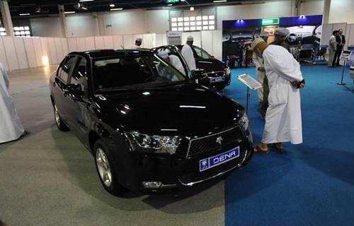 دنا؛ محبوب‌ترین خودرو ایرانی نمایشگاه بصره